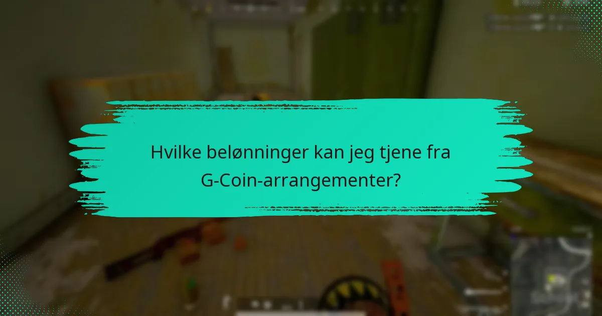 Hva er samfunnsutfordringene knyttet til G-Coin-arrangementer?