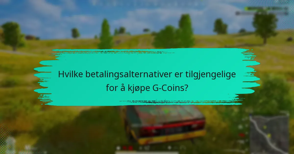 Hvor kan G-Coins kjøpes regionalt?